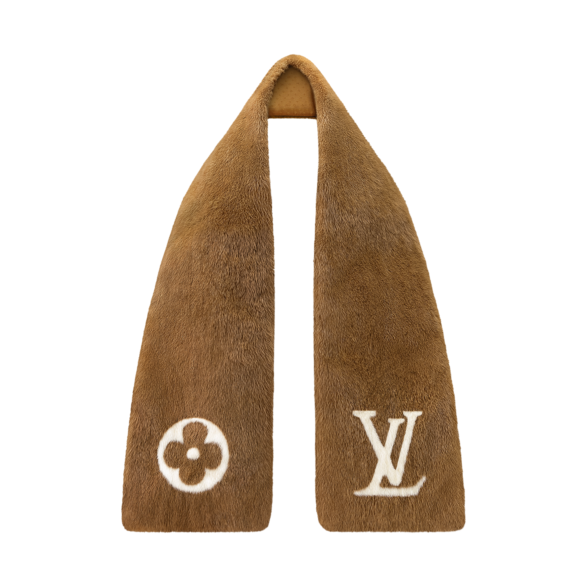LV Cosy Mink Fur Collection Scarf S00 - Holiday Gifts for Her